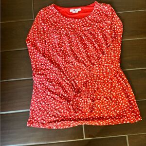 Boden Floral Blouse Sz 4